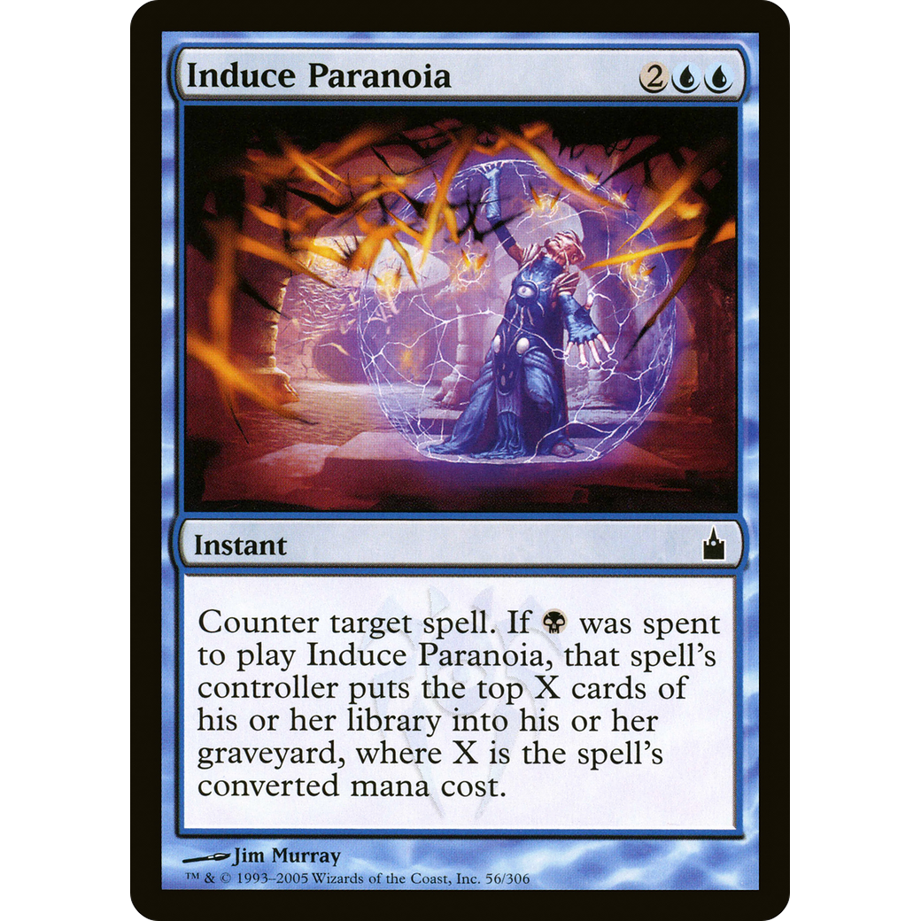 Induce Paranoia (RAV-056) - Ravnica: City of Guilds