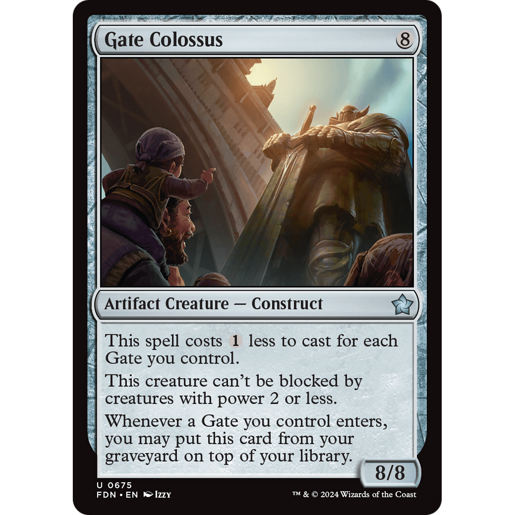 Gate Colossus (FDN-675) - Foundations