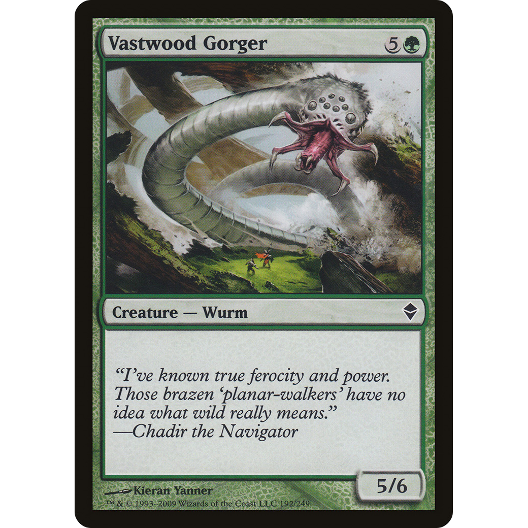 Vastwood Gorger (ZEN-192) - Zendikar Foil