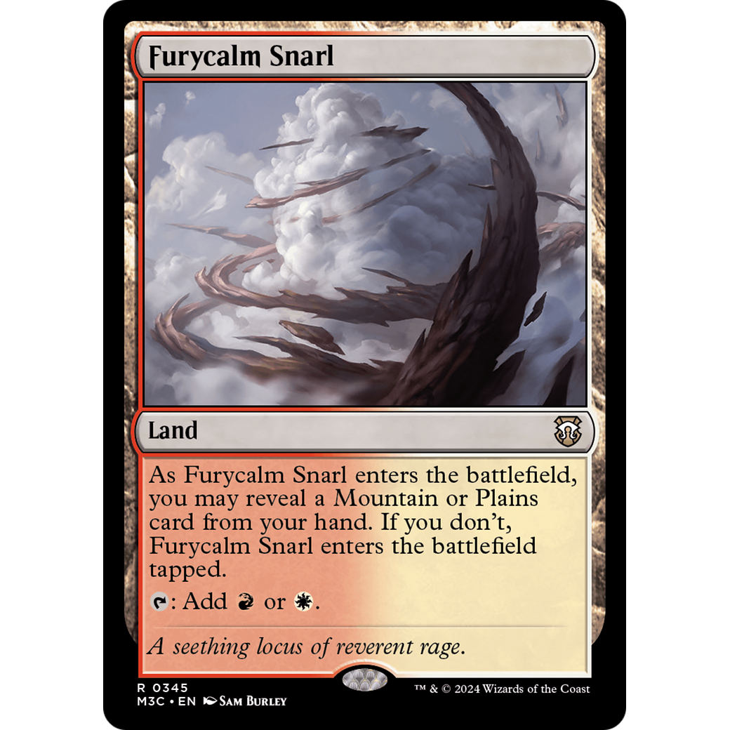Furycalm Snarl (M3C-345) - Modern Horizons 3 Commander
