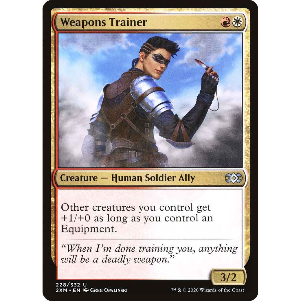 Weapons Trainer (2XM-228) - Double Masters Foil