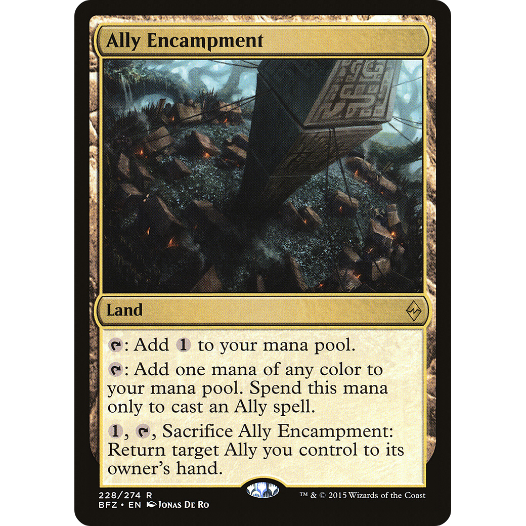 Ally Encampment (BFZ-228) - Battle for Zendikar