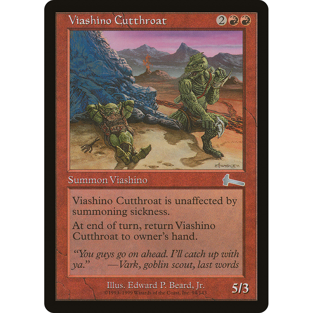 Viashino Cutthroat (ULG-094) - Urza's Legacy