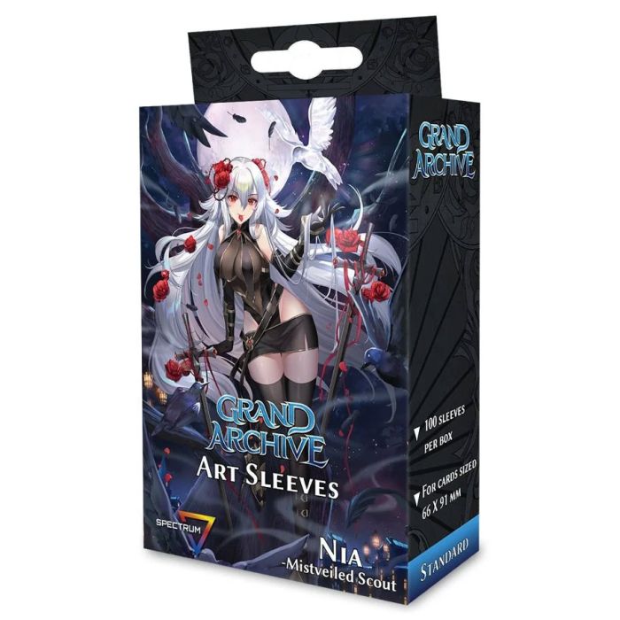 grand archive card sleeves Grand Archive TCG Art Sleeves 100ct: Nia