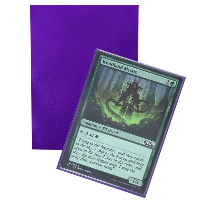 Spectrum: Mulberry 100ct Iridian Matte Sleeves Spectrum: Mulberry 100ct Iridian Matte Sleeves