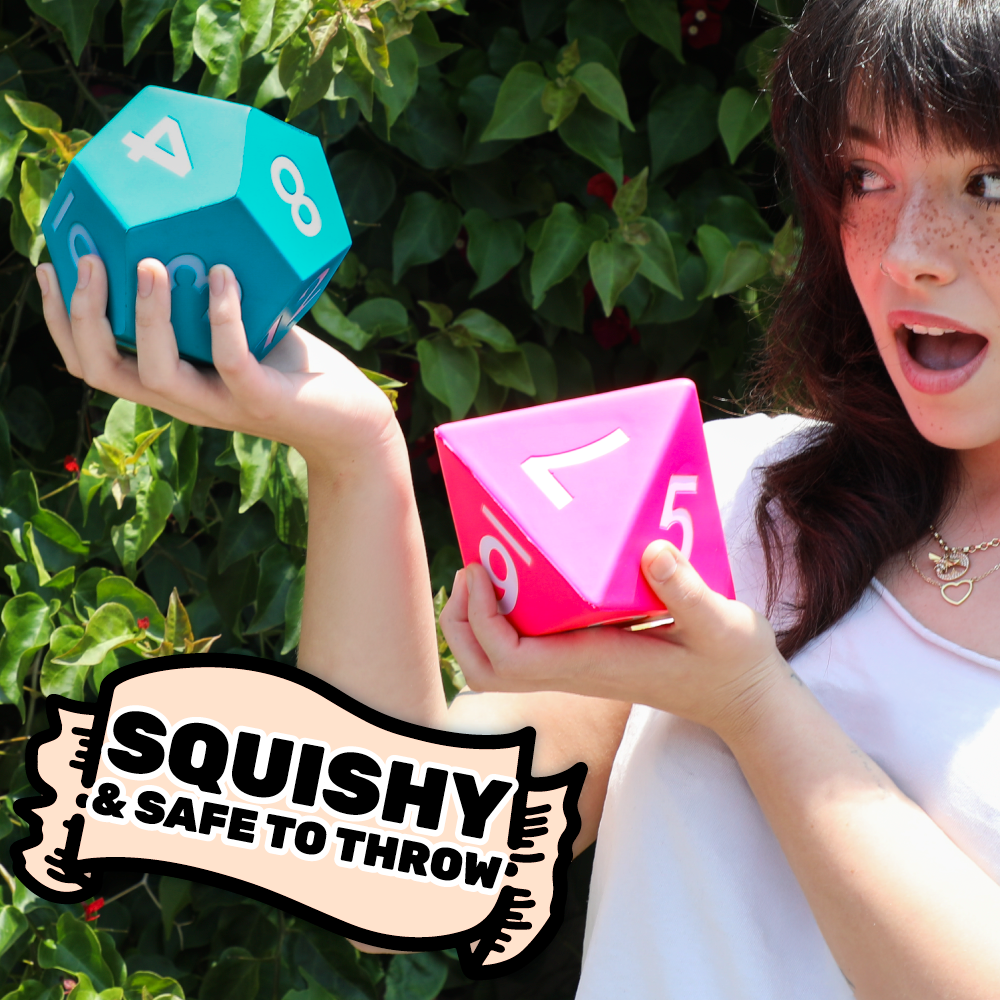 Giant Foam Dice Combo Set