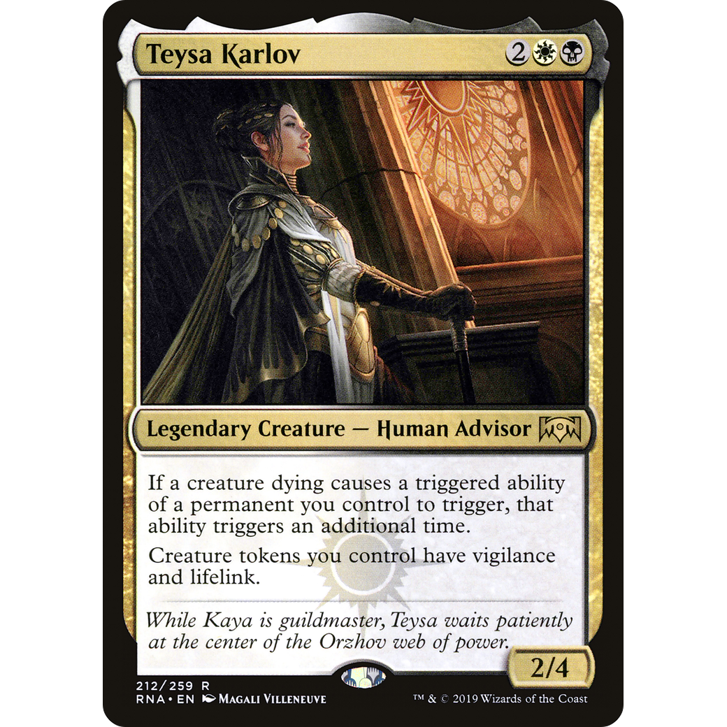 Teysa Karlov (RNA-212) - Ravnica Allegiance Foil