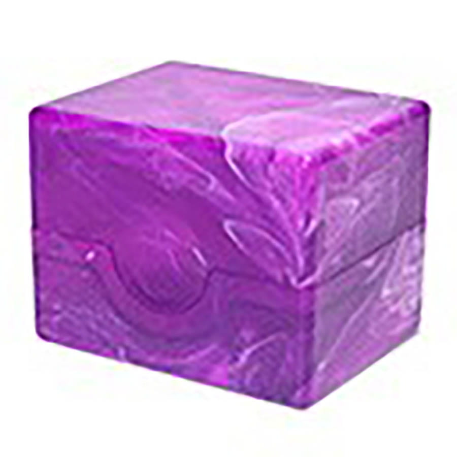 Spectrum: Charoite Purple Marble Prism Deck Case