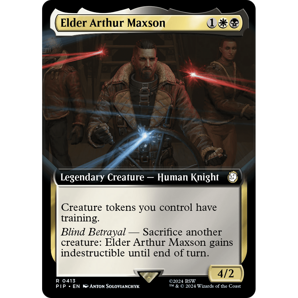 Elder Arthur Maxson (PIP-413) - Fallout: (Extended Art) Foil