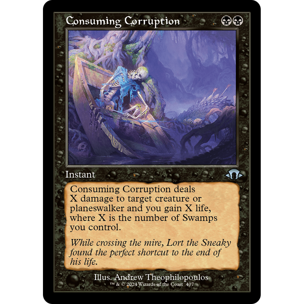 Consuming Corruption (MH3-407) - Modern Horizons 3 Foil