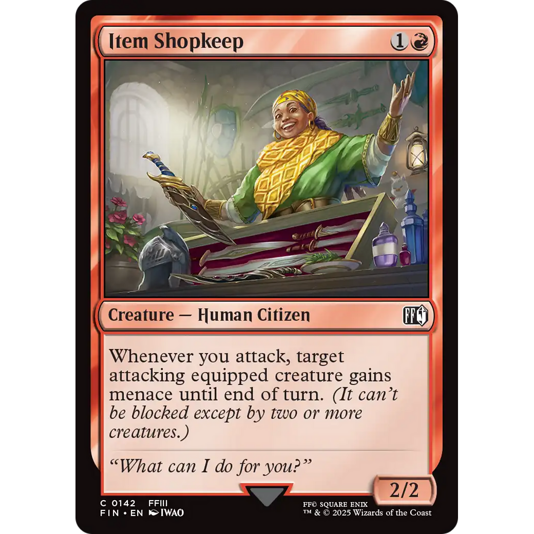 Item Shopkeep (FIN-142) - FINAL FANTASY Foil