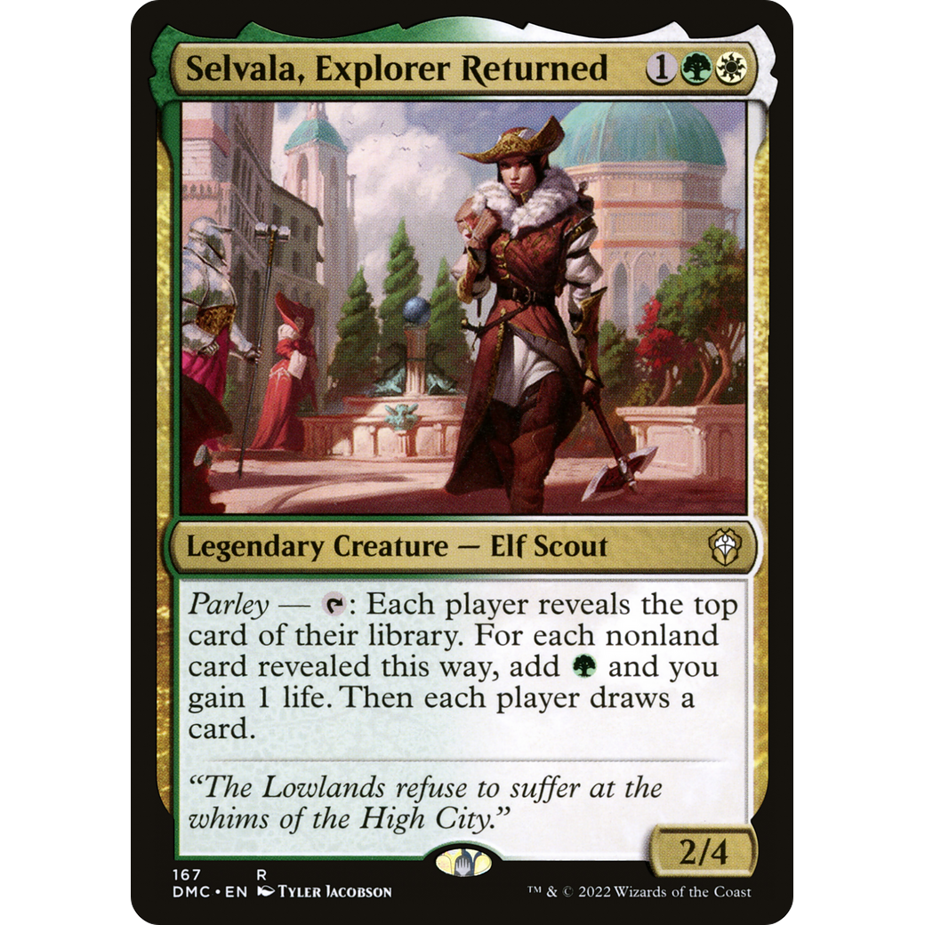 Selvala, Explorer Returned (DMC-167) - Dominaria United Commander