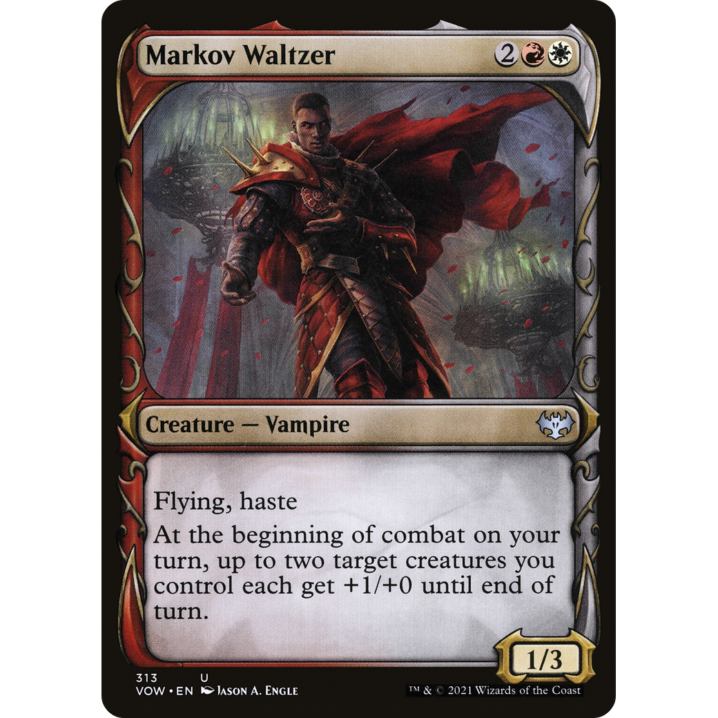 Markov Waltzer (Showcase) (VOW-313) - Innistrad: Crimson Vow: (Showcase)