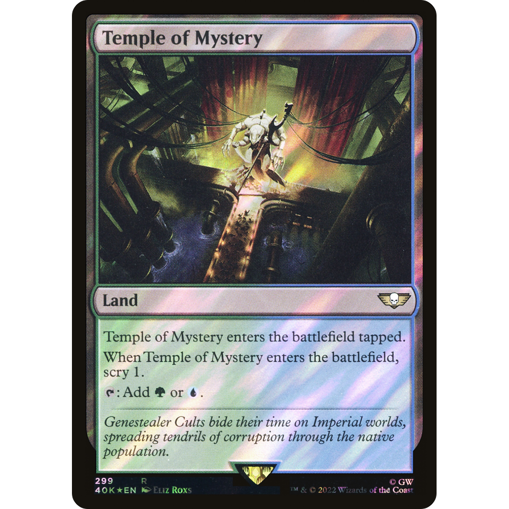 Temple of Mystery (40K-299) - Warhammer 40,000 Commander Foil