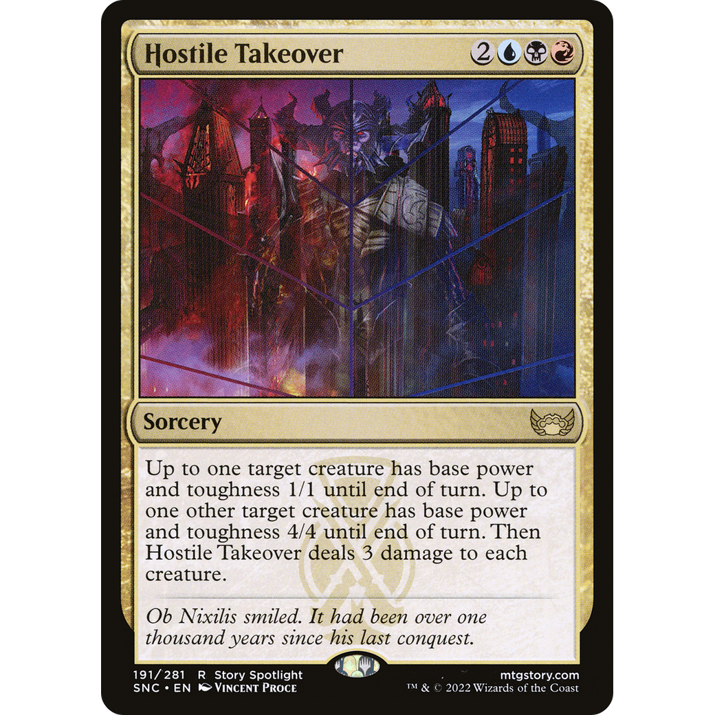 Hostile Takeover (SNC-191) - Streets of New Capenna