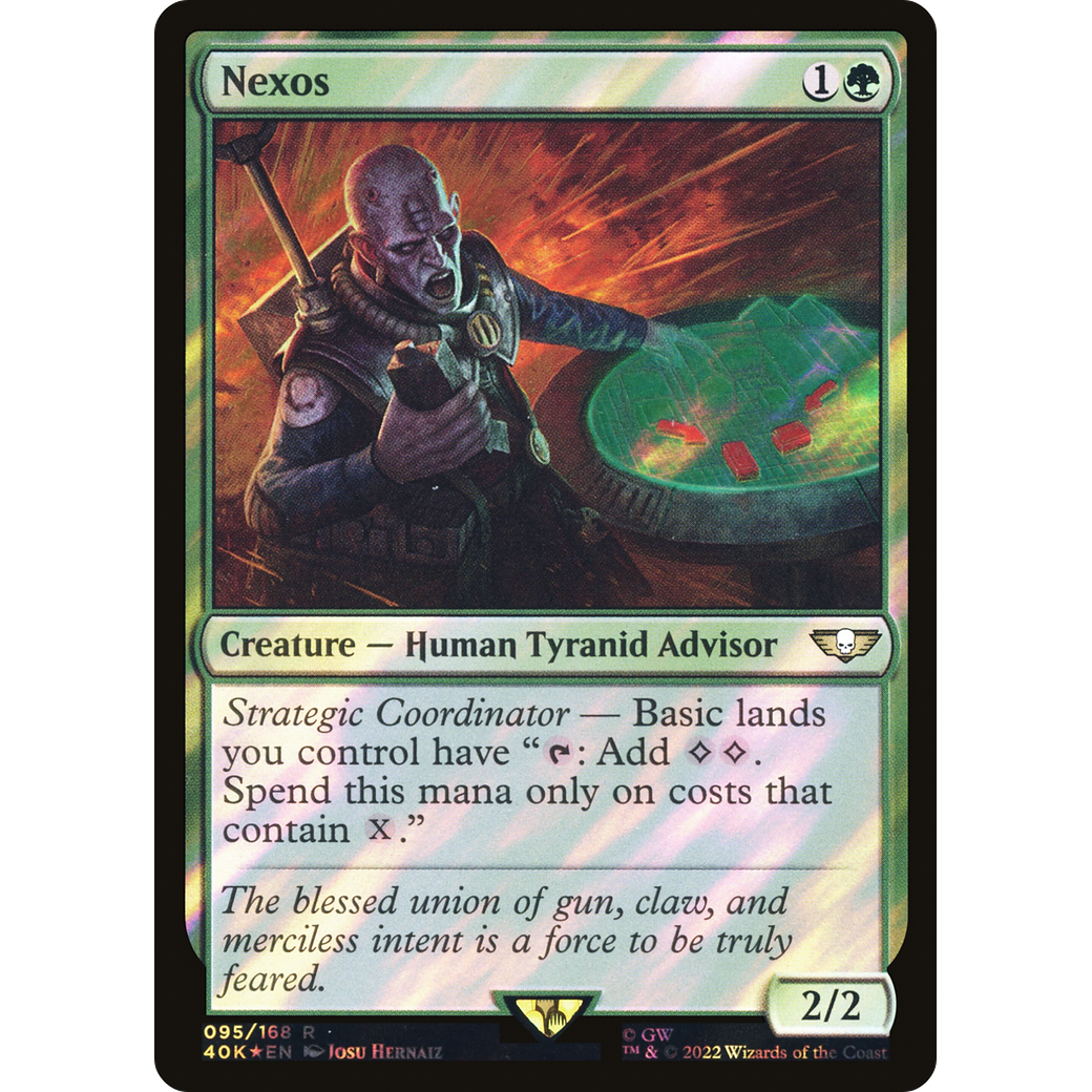 Nexos (40K-095) - Warhammer 40,000 Commander Foil