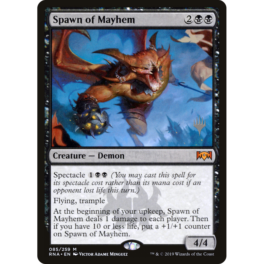 Spawn of Mayhem (PPIKO-085) - Ravnica Allegiance Promos Foil