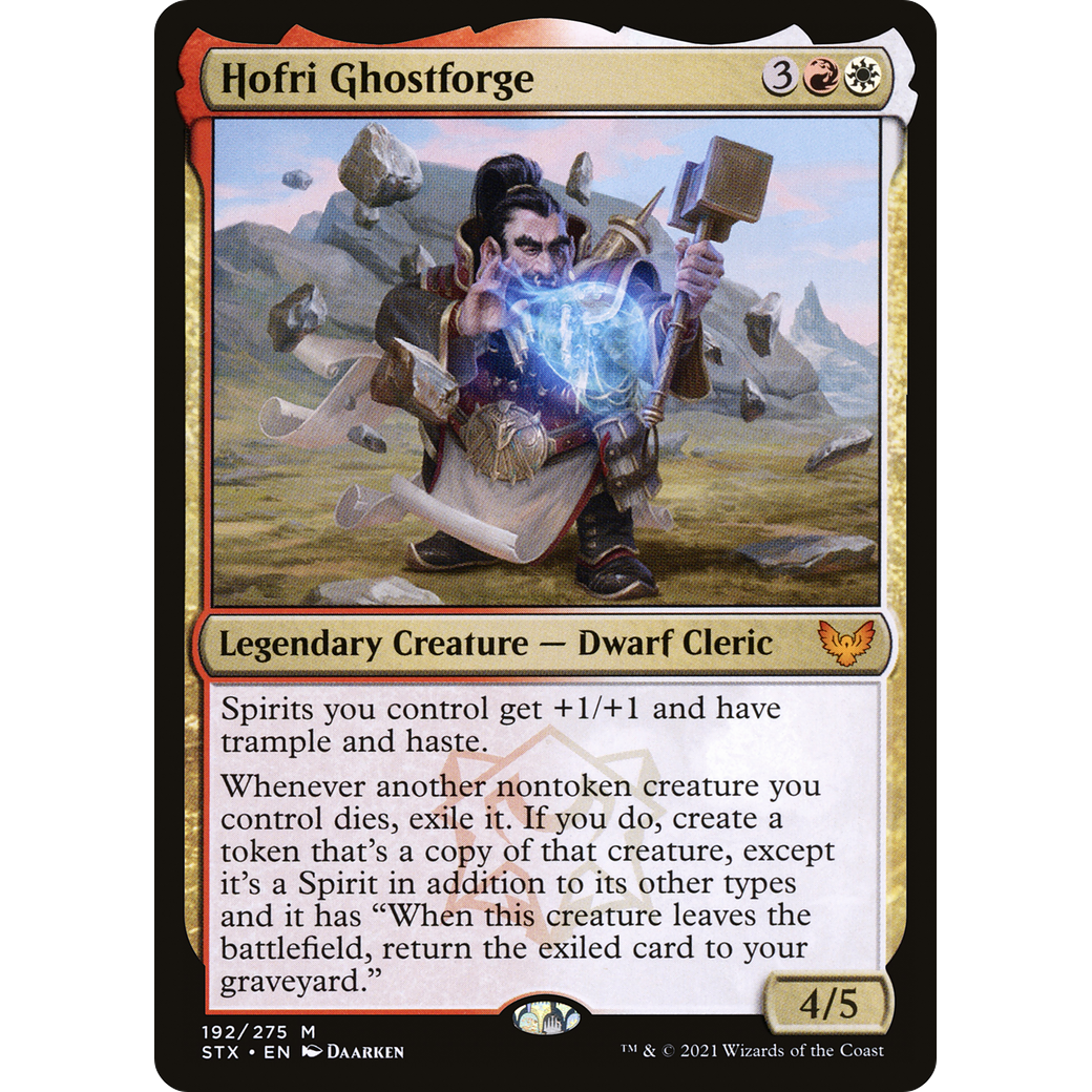 Hofri Ghostforge (STX-192) - Strixhaven: School of Mages Foil