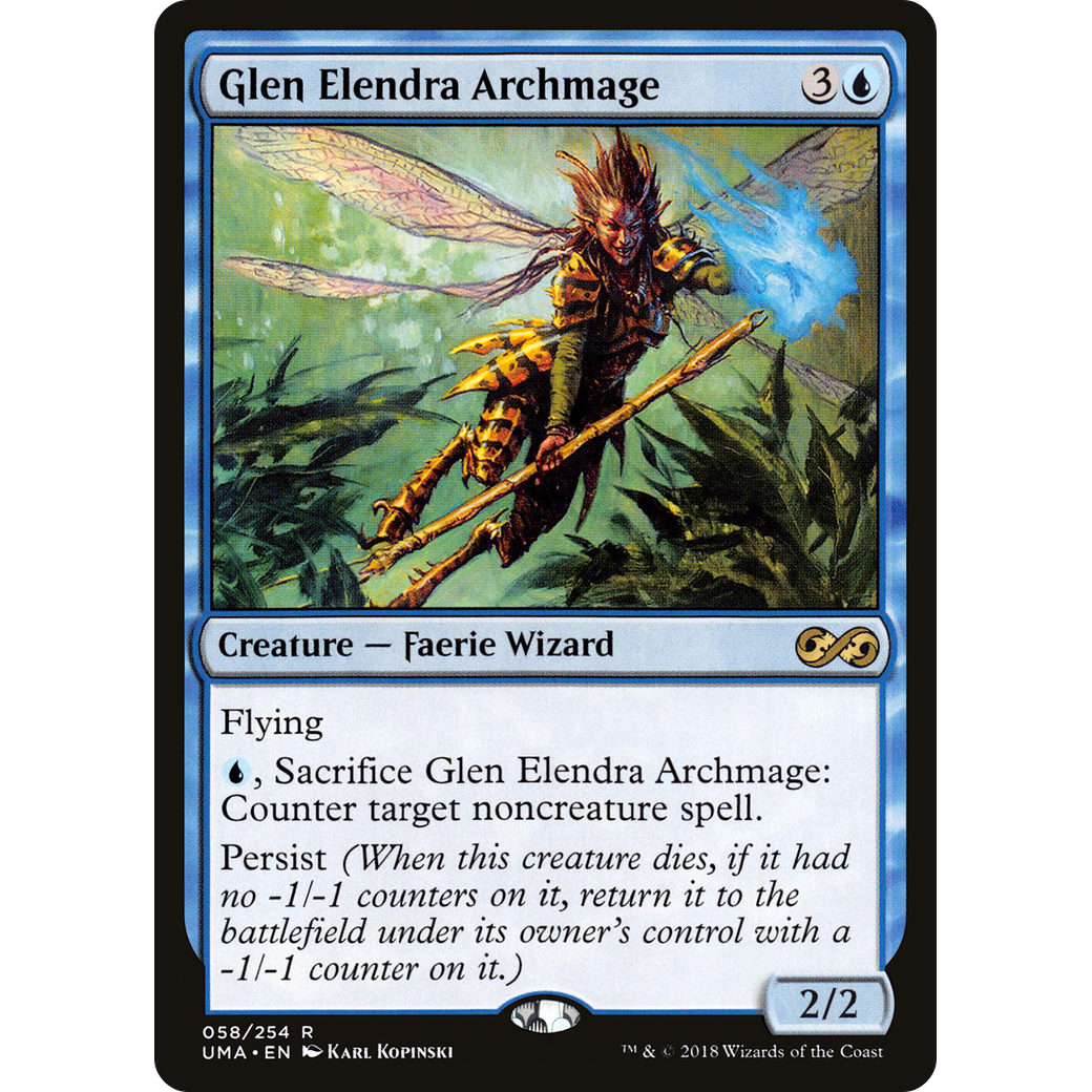 Glen Elendra Archmage (UMA-058) - Ultimate Masters Foil