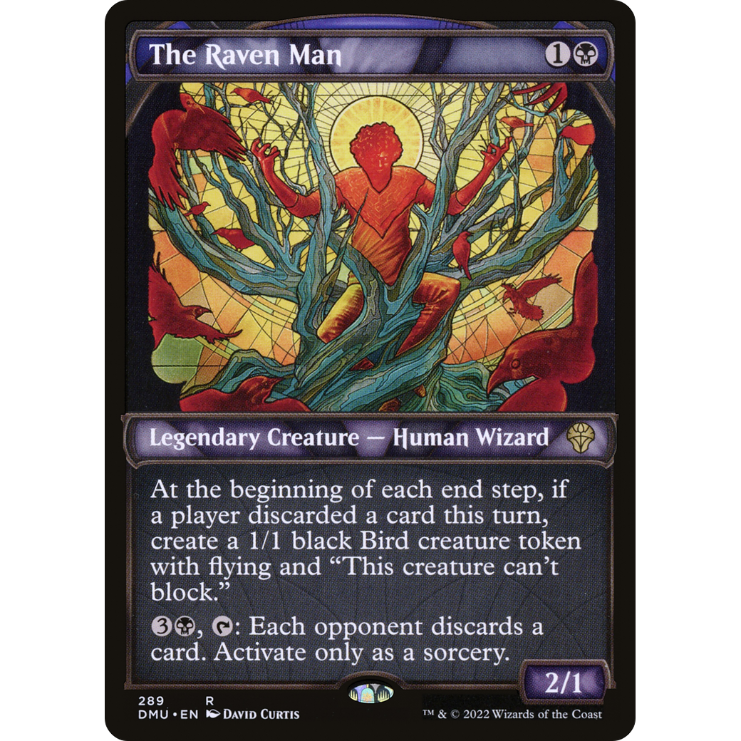The Raven Man (Showcase) (DMU-289) - Dominaria United: (Showcase) Foil