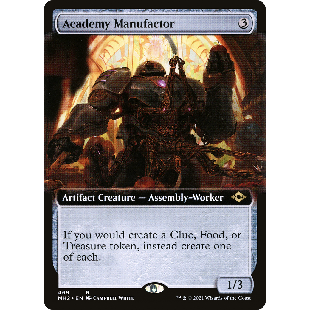 Academy Manufactor (Extended Art) (MH2-469) - Modern Horizons 2: (Extended Art)