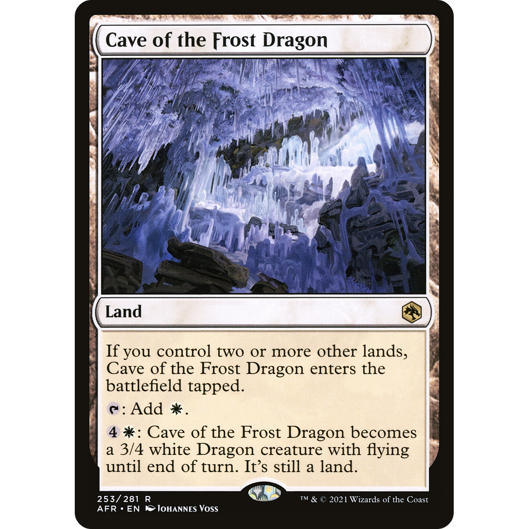 Cave of the Frost Dragon (AFR-253) - Adventures in the Forgotten Realms