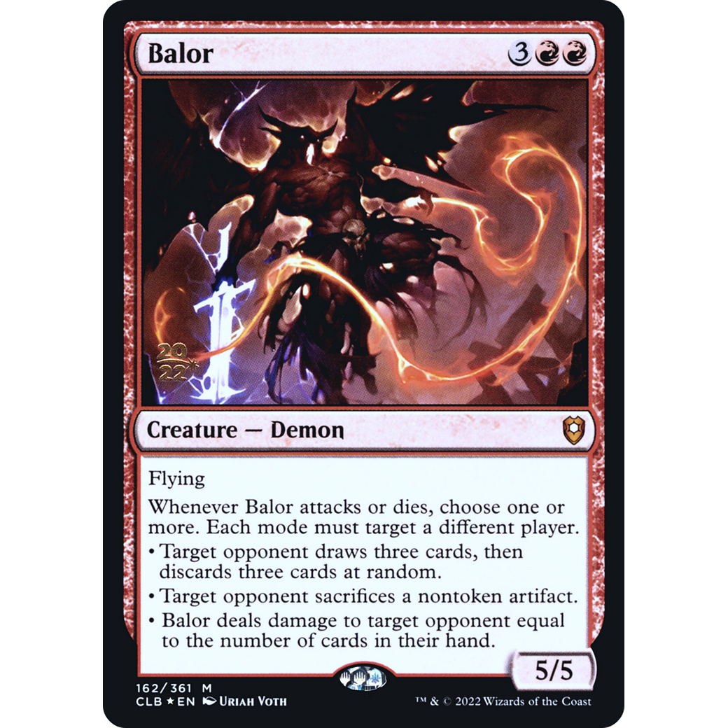 Balor (PRE-162S) - Battle for Baldur's Gate Promos Foil