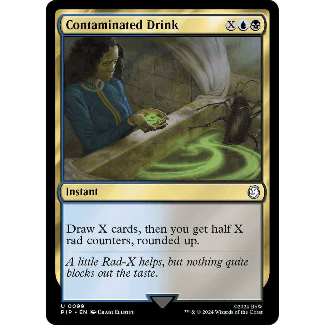 Contaminated Drink (PIP-099) - Fallout Foil