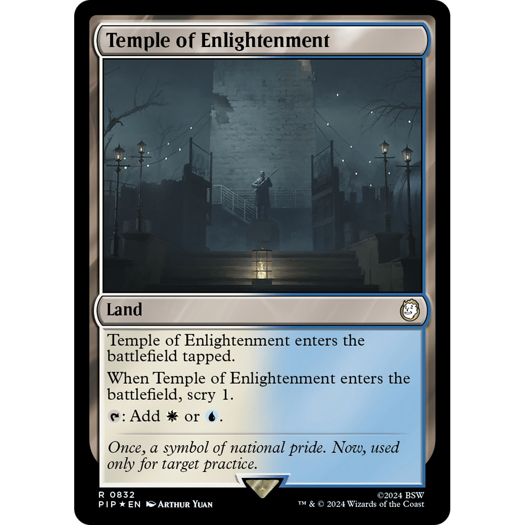 Temple of Enlightenment (PIP-832) - Fallout Foil