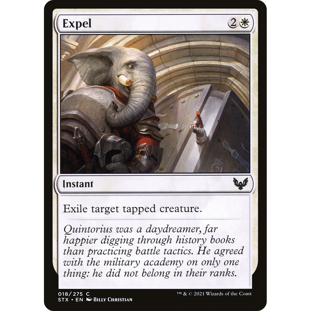 Expel (STX-018) - Strixhaven: School of Mages Foil