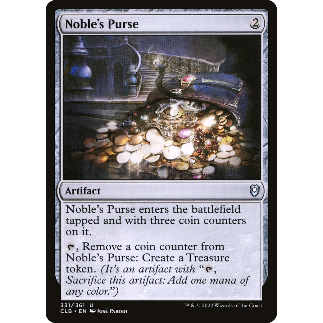 Noble's Purse (CLB-331) - Commander Legends: Battle for Baldur's Gate