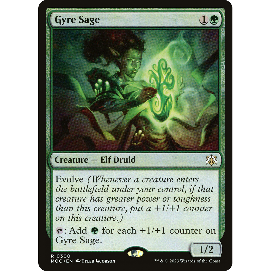 Gyre Sage (MOC-300) - March of the Machine Commander