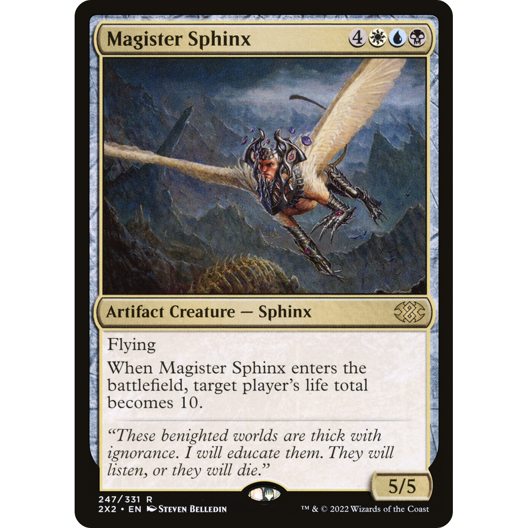 Magister Sphinx (2X2-247) - Double Masters 2022