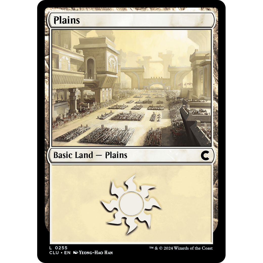 Plains (0255) (CLU-255) - Ravnica: Clue Edition