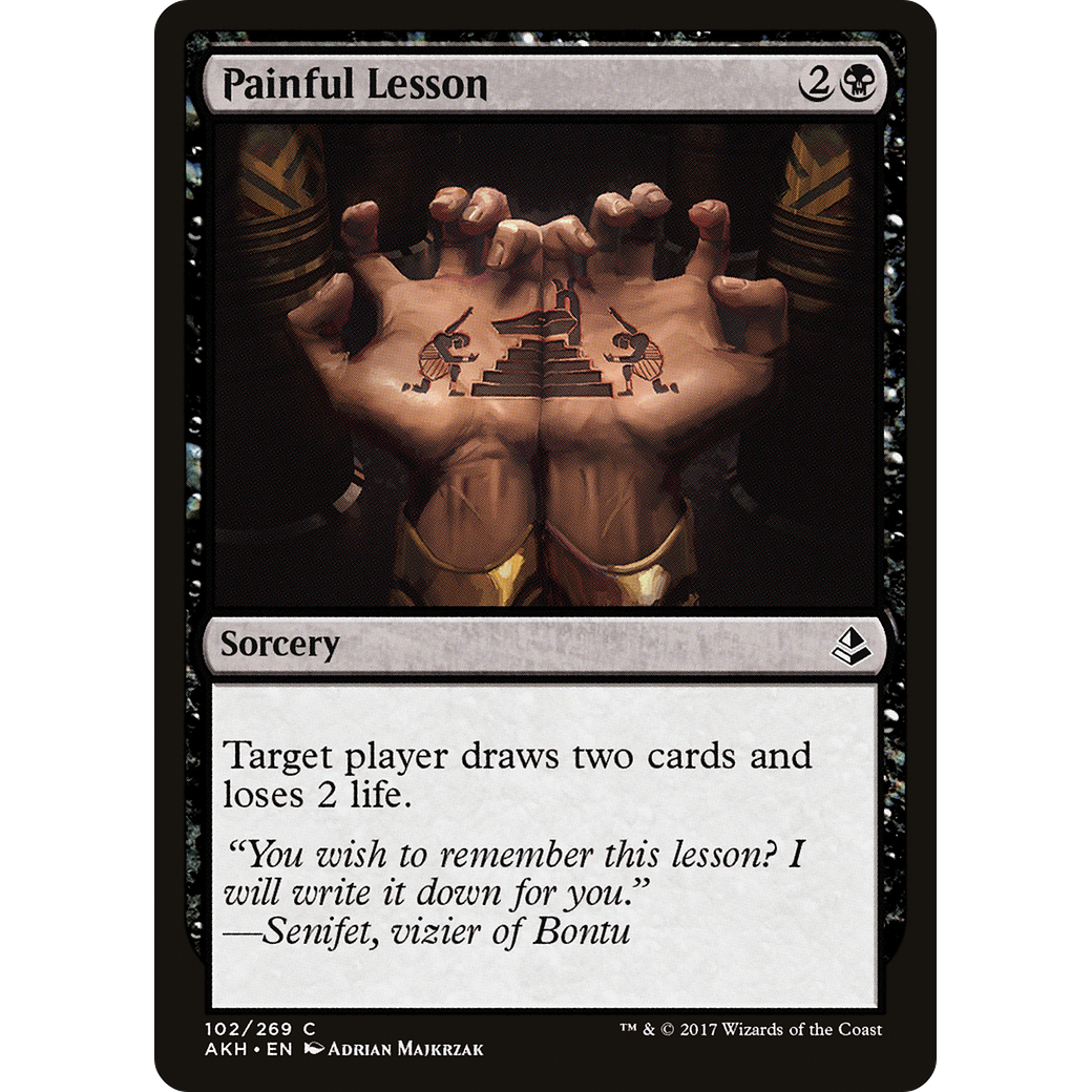 Painful Lesson (AKH-102) - Amonkhet