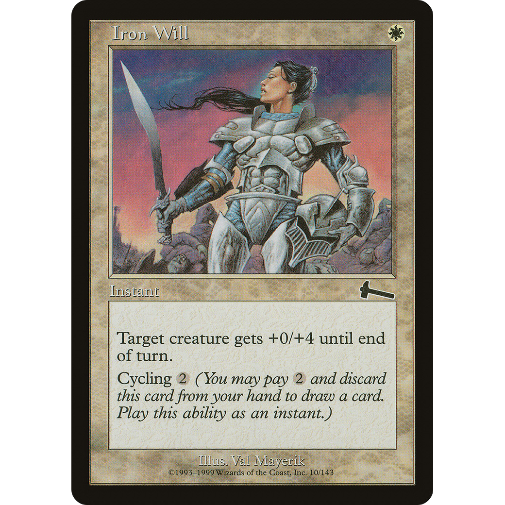 Iron Will (ULG-010) - Urza's Legacy