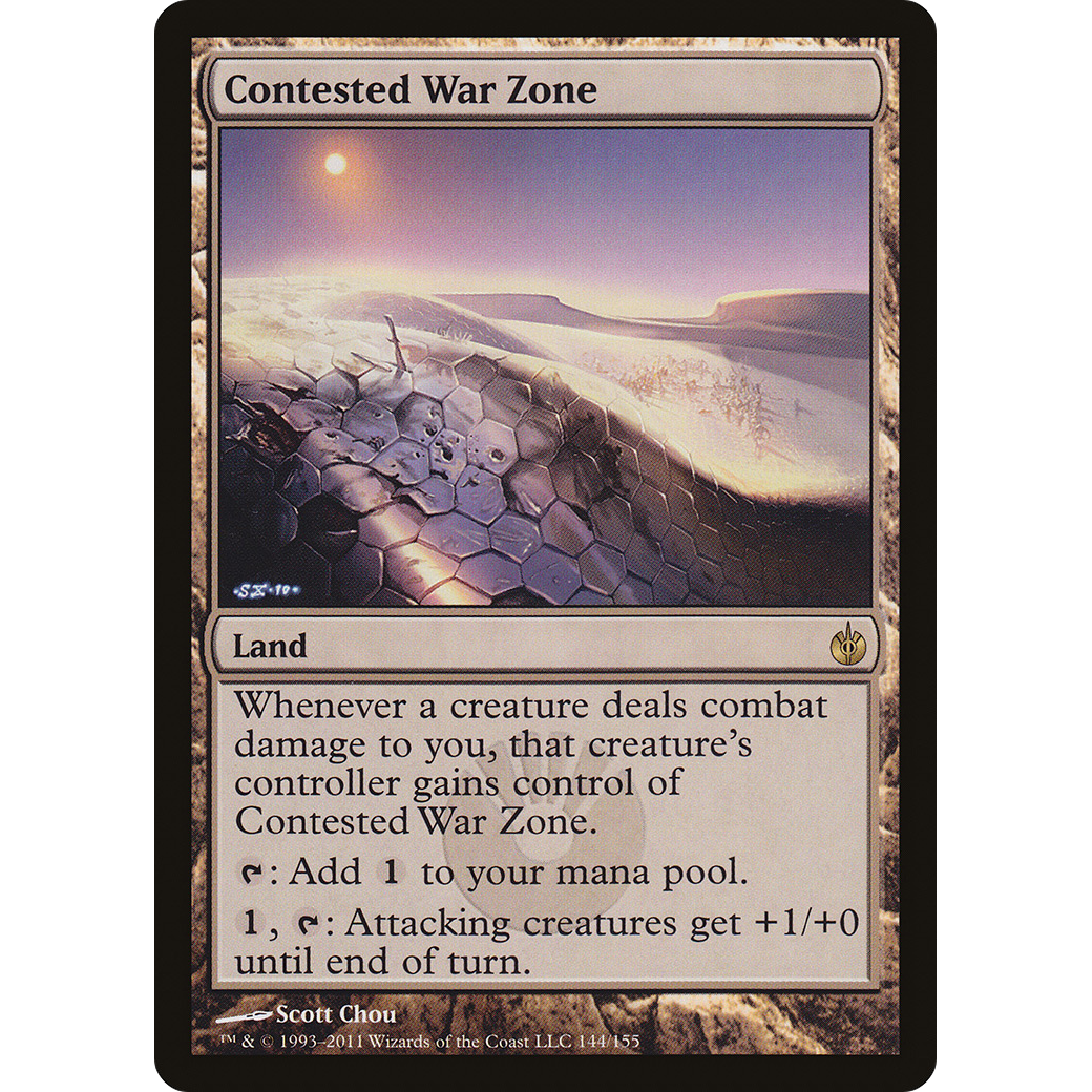 Contested War Zone (MBS-144) - Mirrodin Besieged