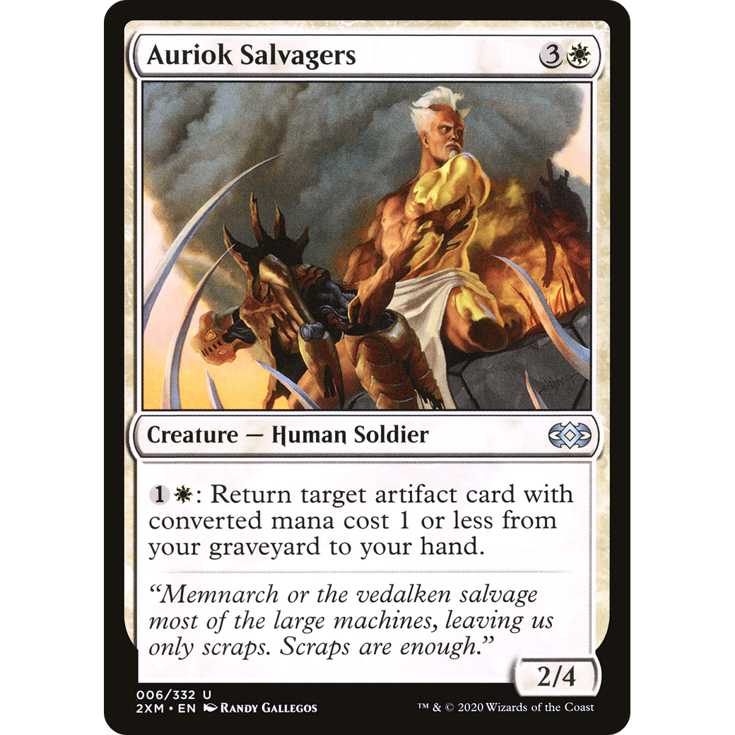 Auriok Salvagers (2XM-006) - Double Masters Foil