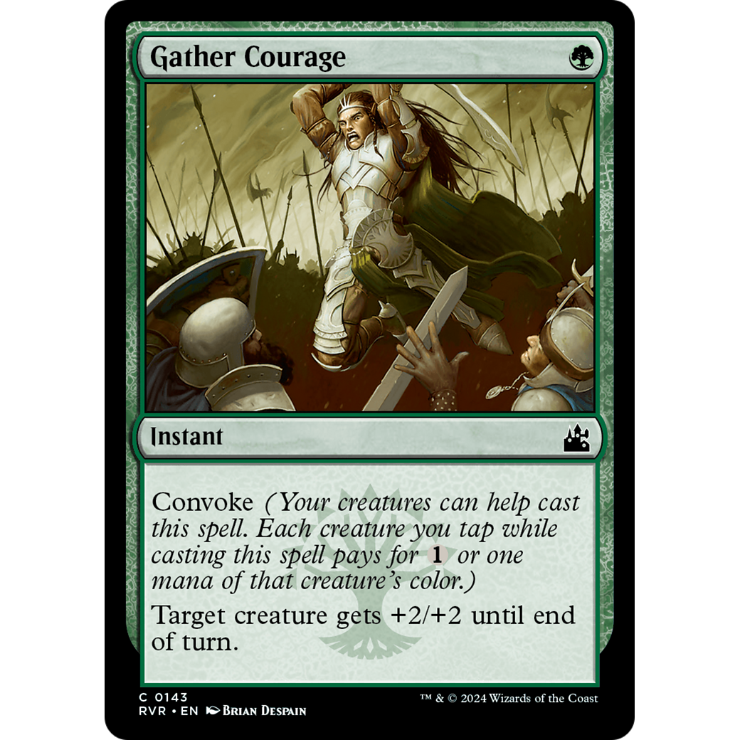 Gather Courage (RVR-143) - Ravnica Remastered