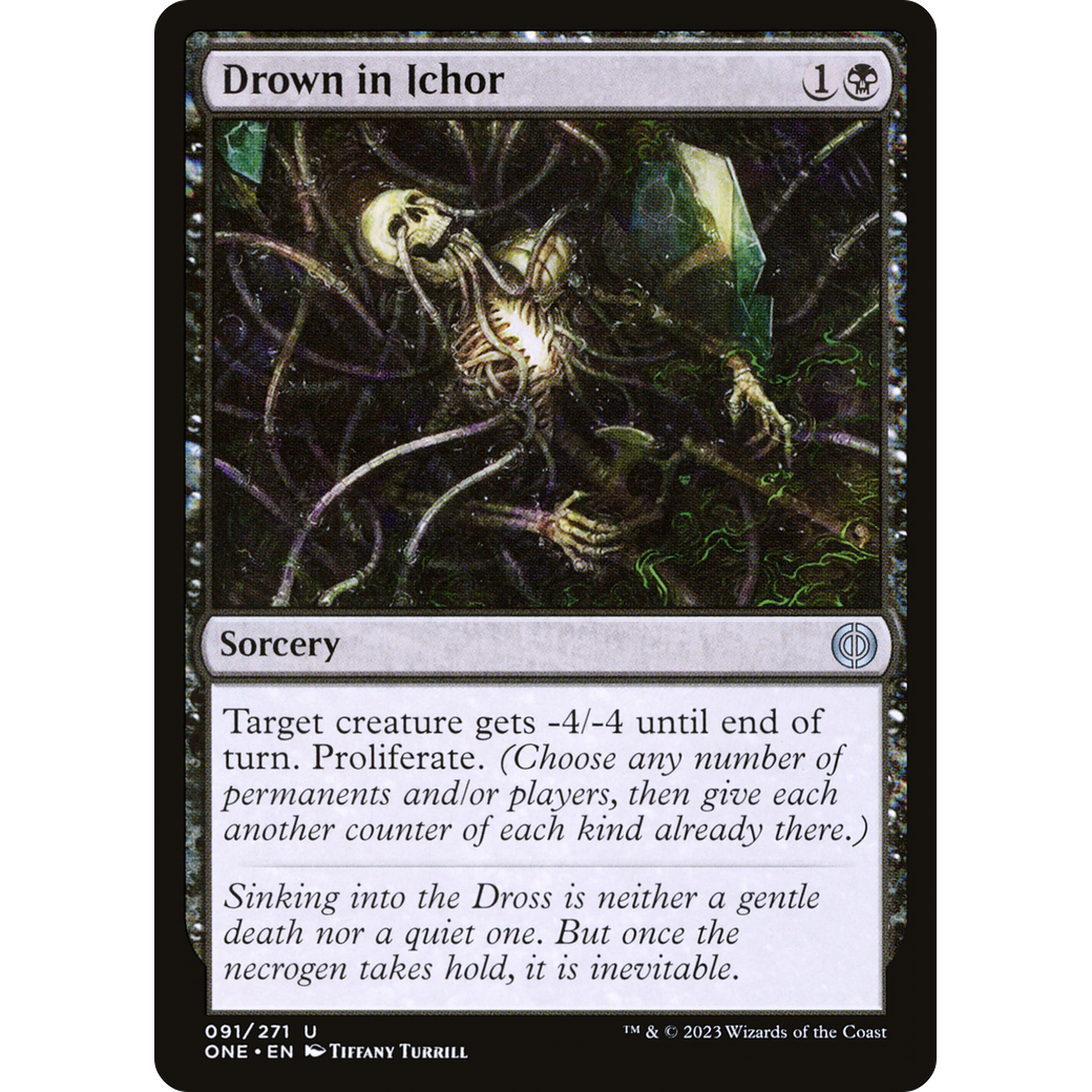 Drown in Ichor (ONE-091) - Phyrexia: All Will Be One Foil