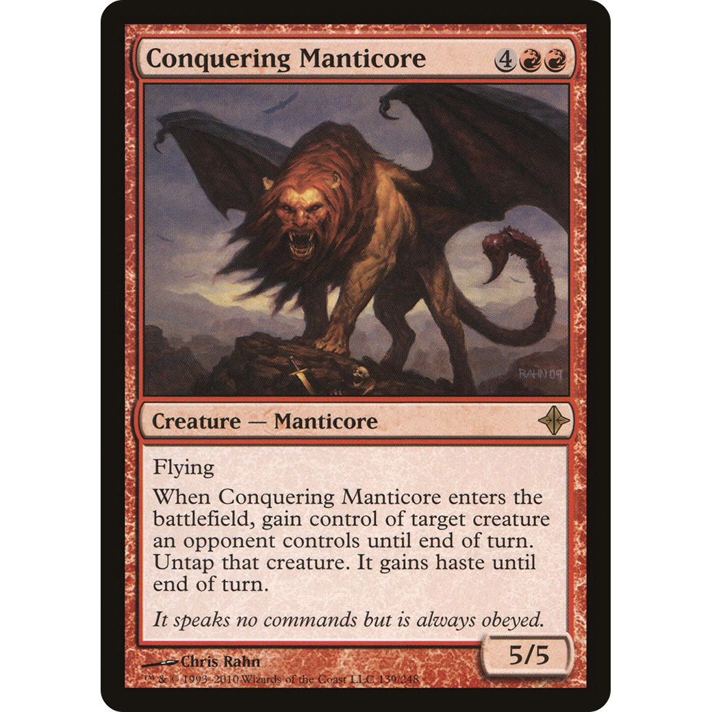 Conquering Manticore (ROE-139) - Rise of the Eldrazi Foil