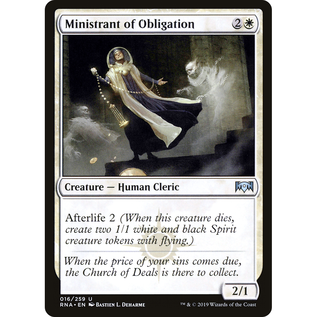 Ministrant of Obligation (RNA-016) - Ravnica Allegiance Foil