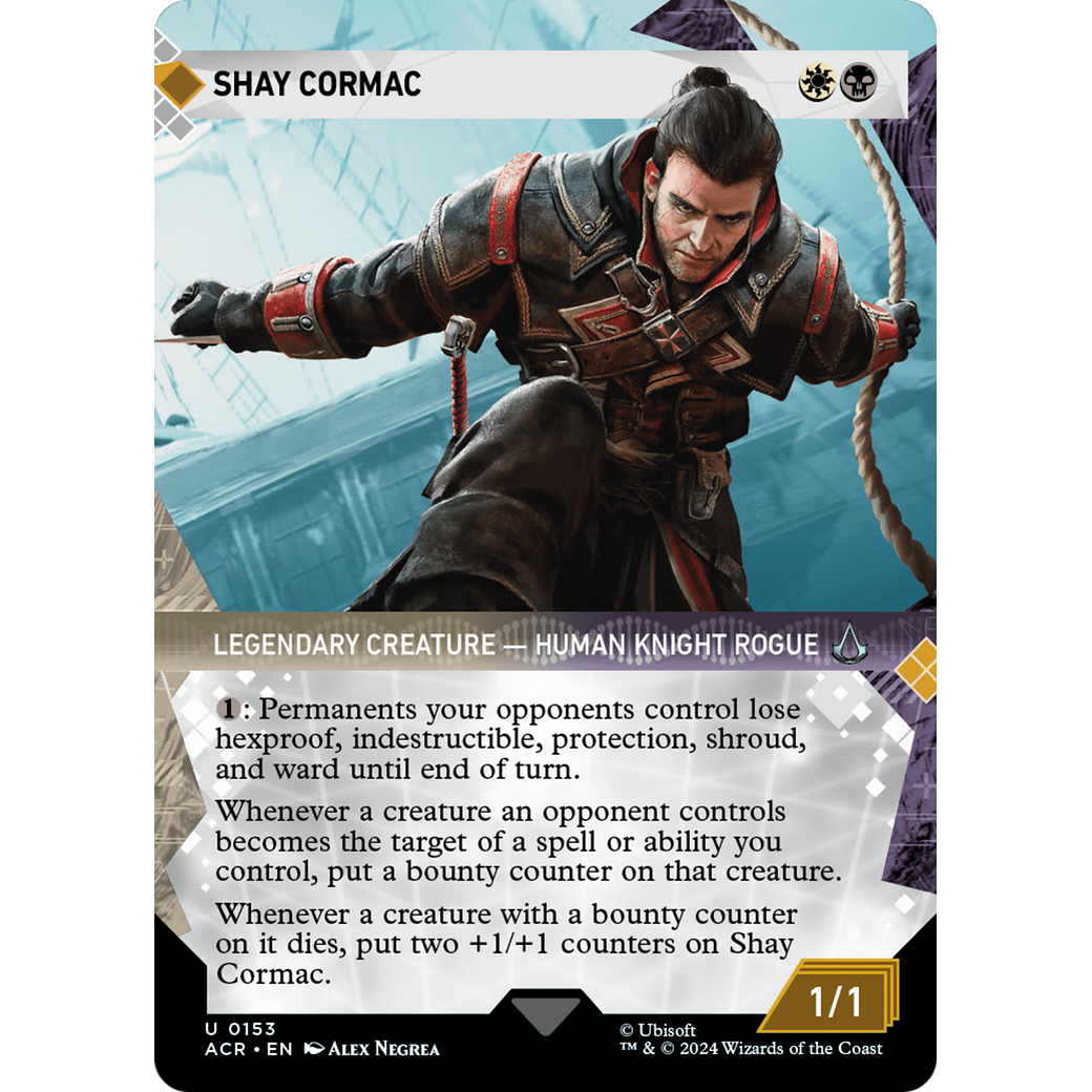 Shay Cormac (Showcase) (ACR-153) - Assassin's Creed: (Showcase) (Borderless) Foil