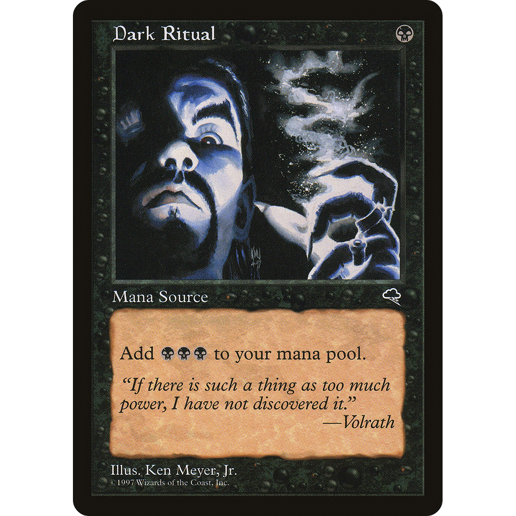 Dark Ritual (TMP-118) - Tempest