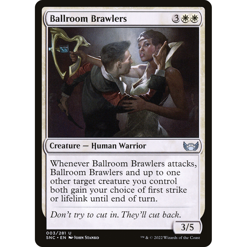 Ballroom Brawlers (SNC-003) - Streets of New Capenna Foil