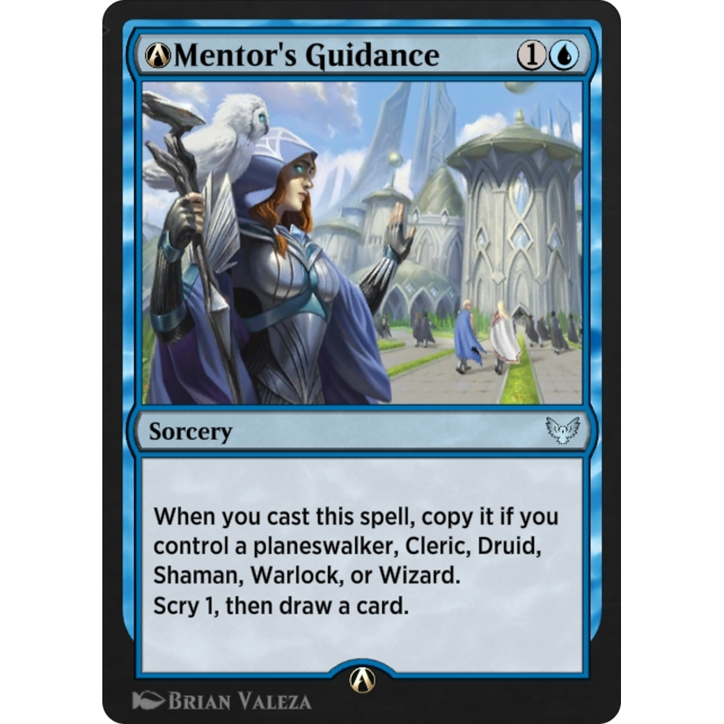 A-Mentor's Guidance (STX-A-46) - Strixhaven: School of Mages