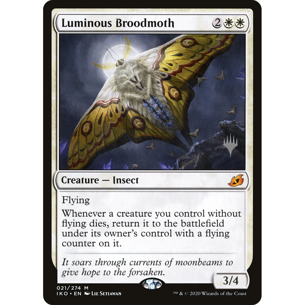 Luminous Broodmoth (PPIKO-021) - Ikoria: Lair of Behemoths Promos