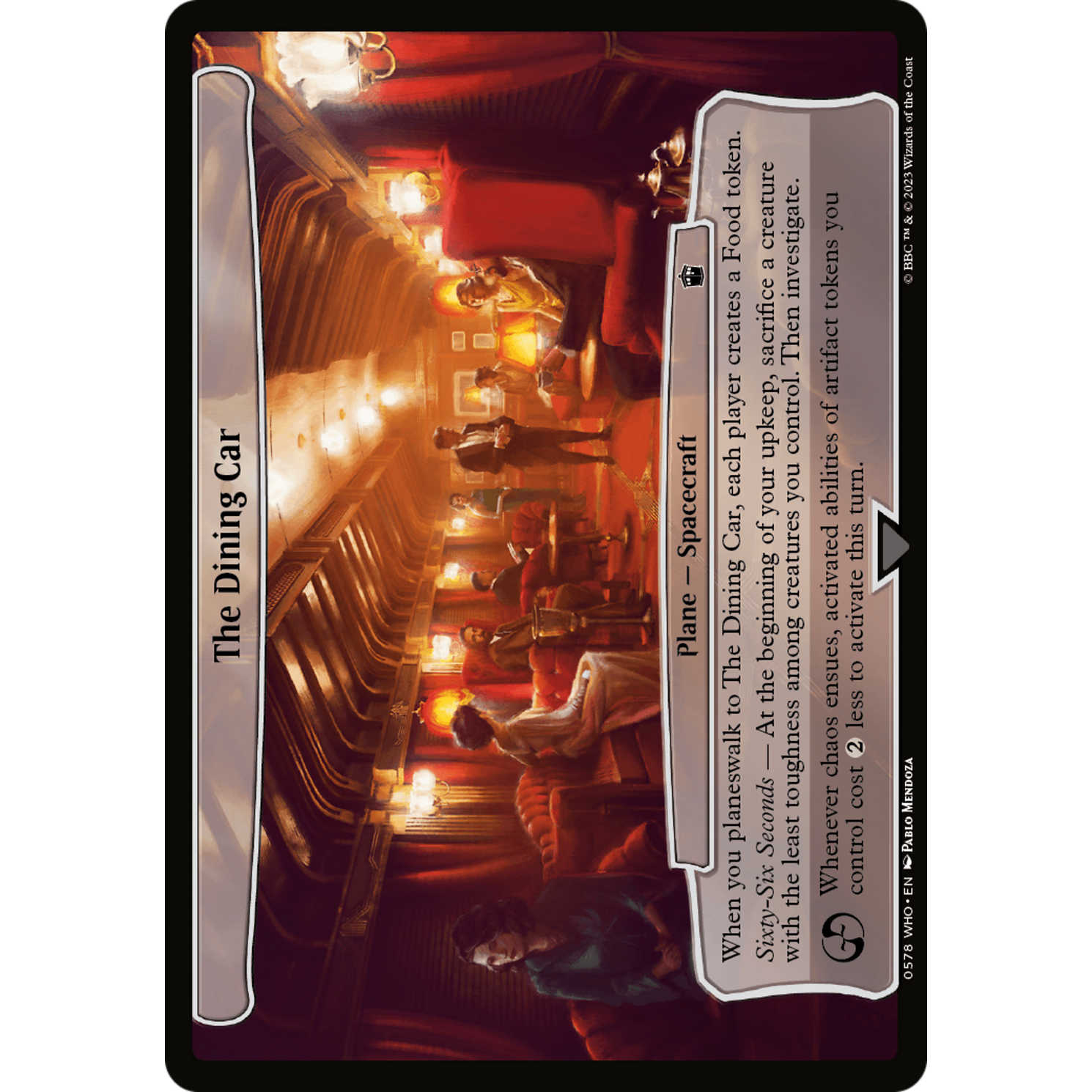 The Dining Car (WHO-578) - Doctor Who