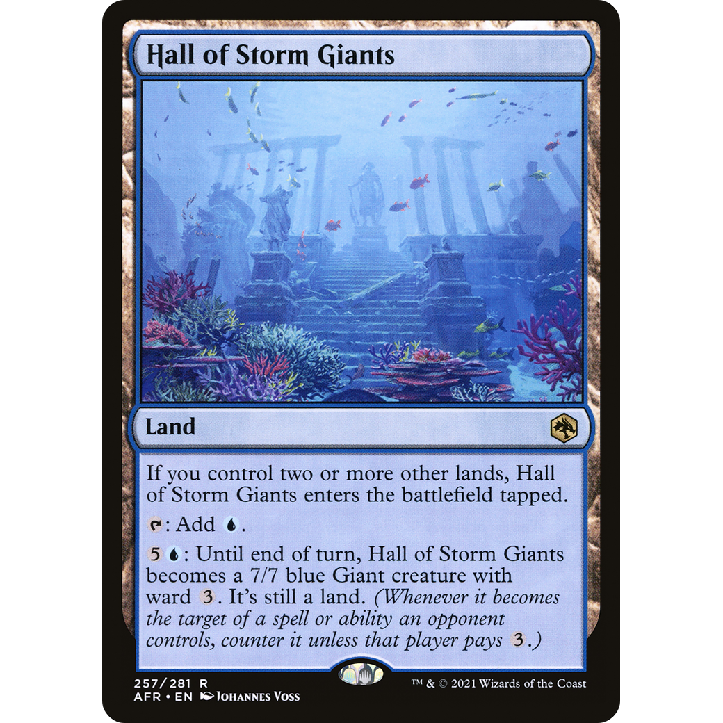 Hall of Storm Giants (AFR-257) - Adventures in the Forgotten Realms