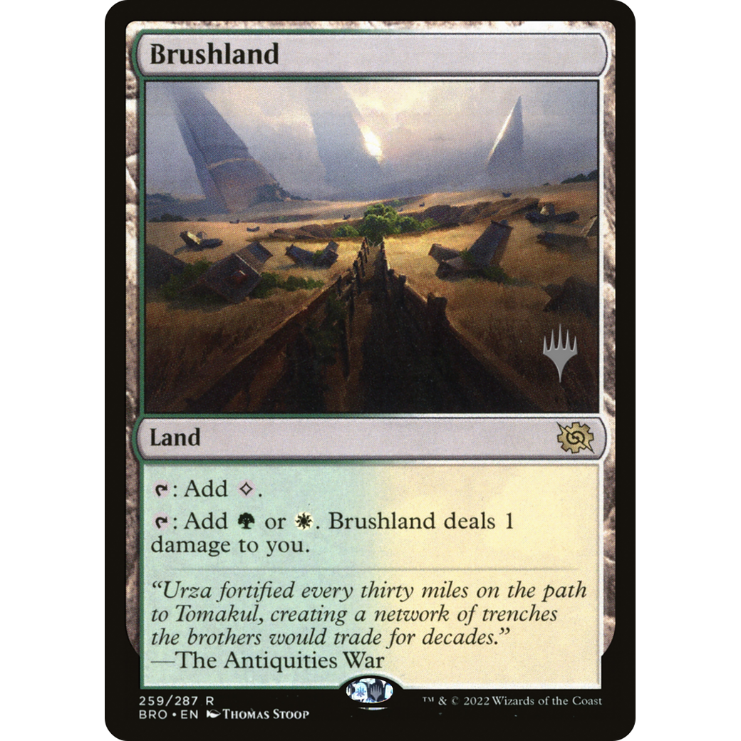 Brushland (PPBRO-259) - The Brothers' War Promos Foil